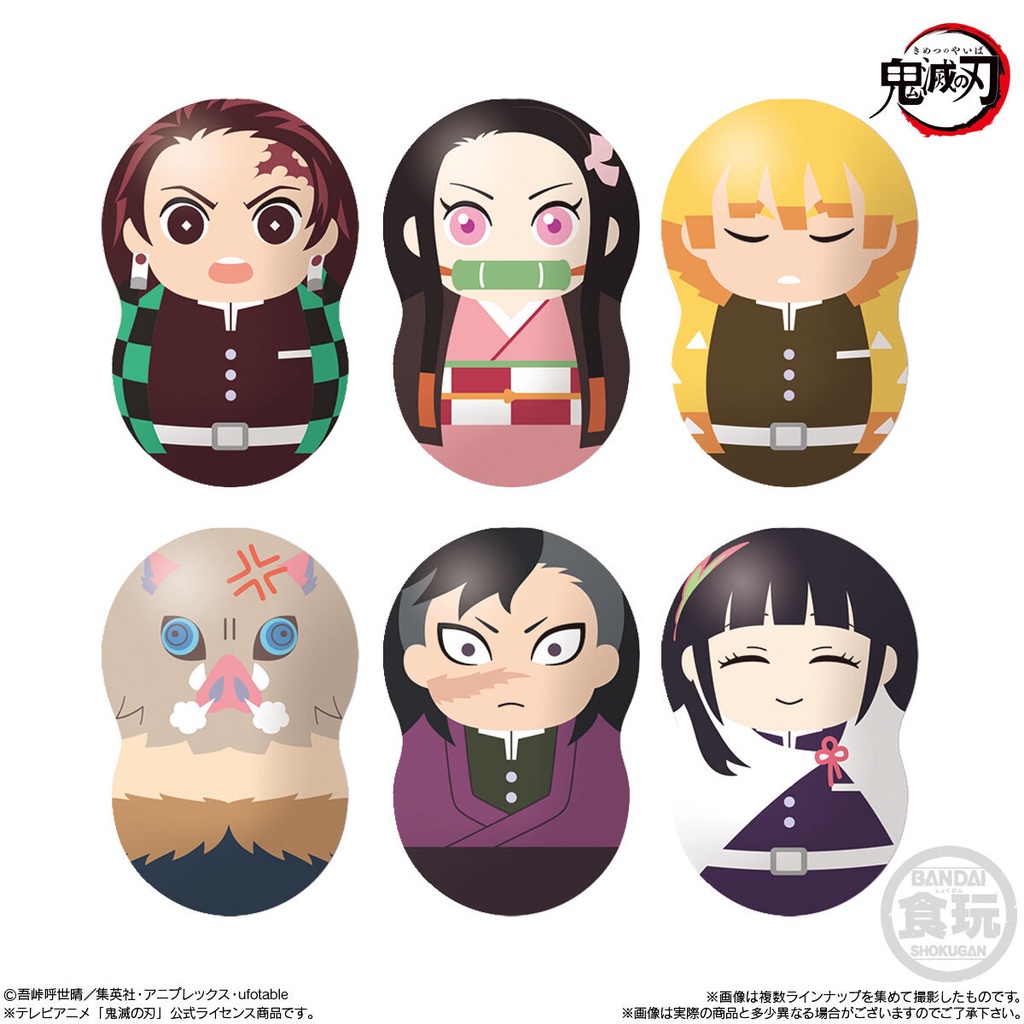 Mô Hình Đồ Chơi Lật Đật Bandai Chính Hãng - Coonuts Kimetsu no Yaiba - Demon Slayer - Gatcha