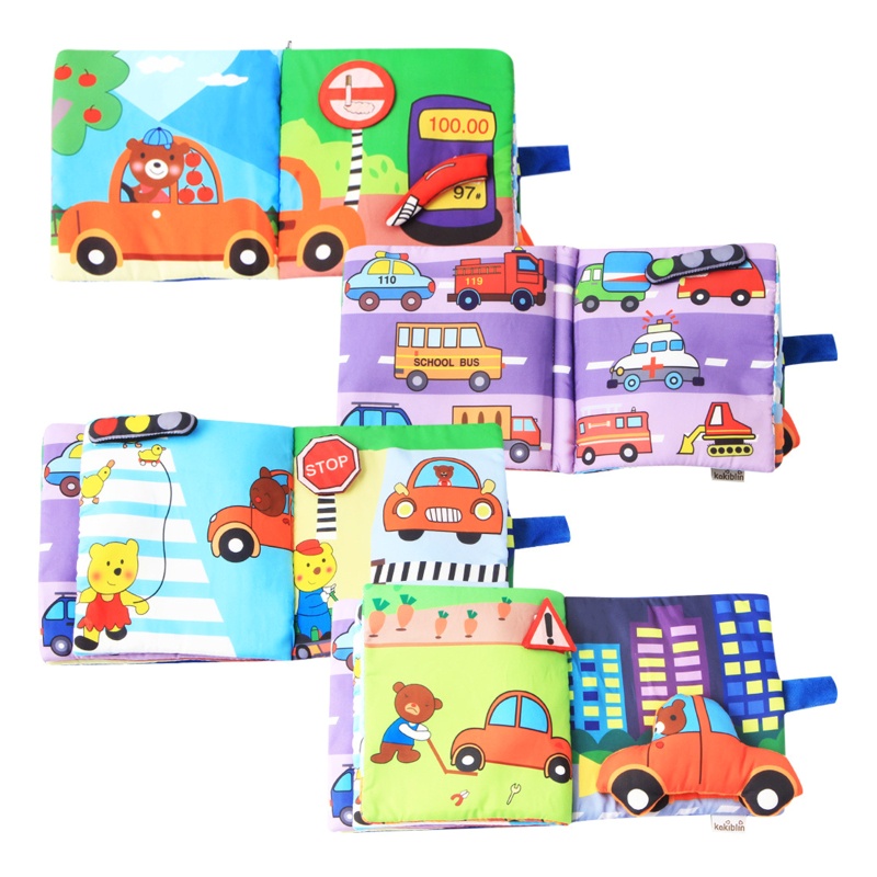 Sách Vải Hỗ Trợ Dạy Học Theo Phương Pháp Montessori Cho Bé