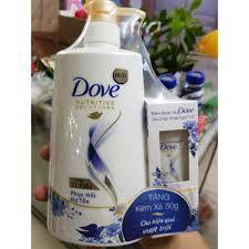 Dầu gội Dove phục hồi hư tổn chai 650g (khuyến mãi chai kem xả Dove 50g)