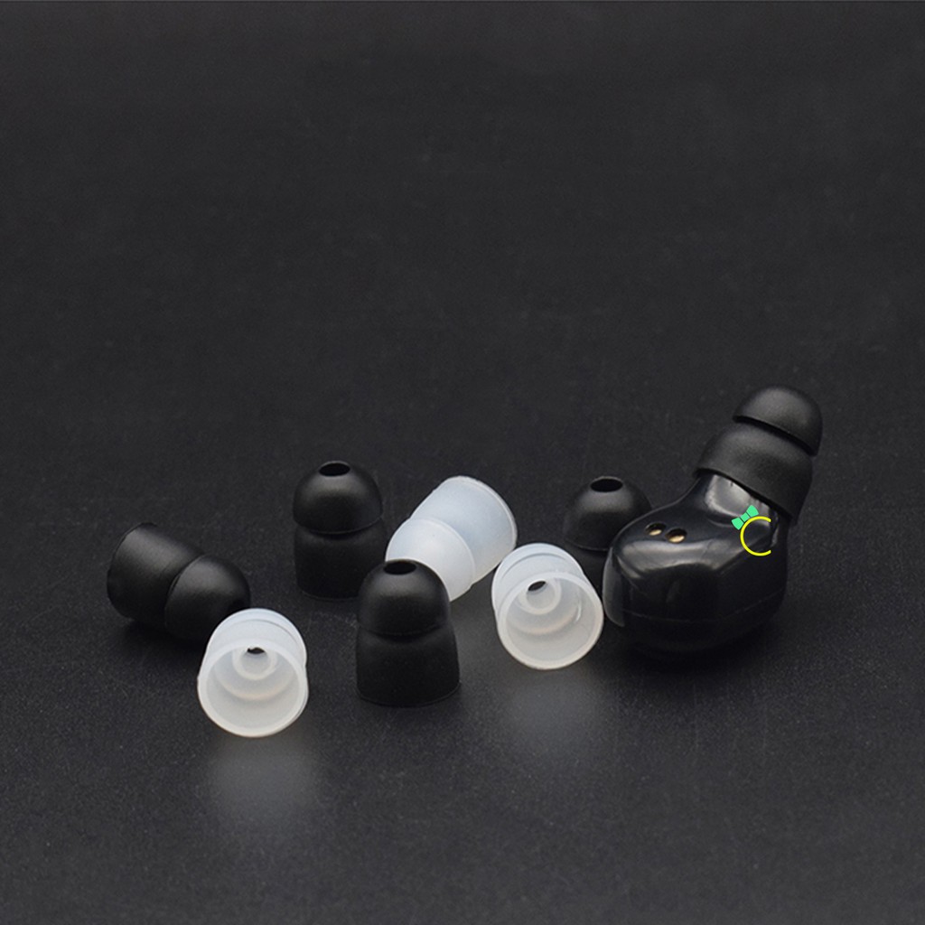 Nút silicone bịt tai nghe in-ear kích thước đầu nhét 7mm siêu nhỏ êm tai chống rớt chống đau lỗ tai - CMPK115 - Cami