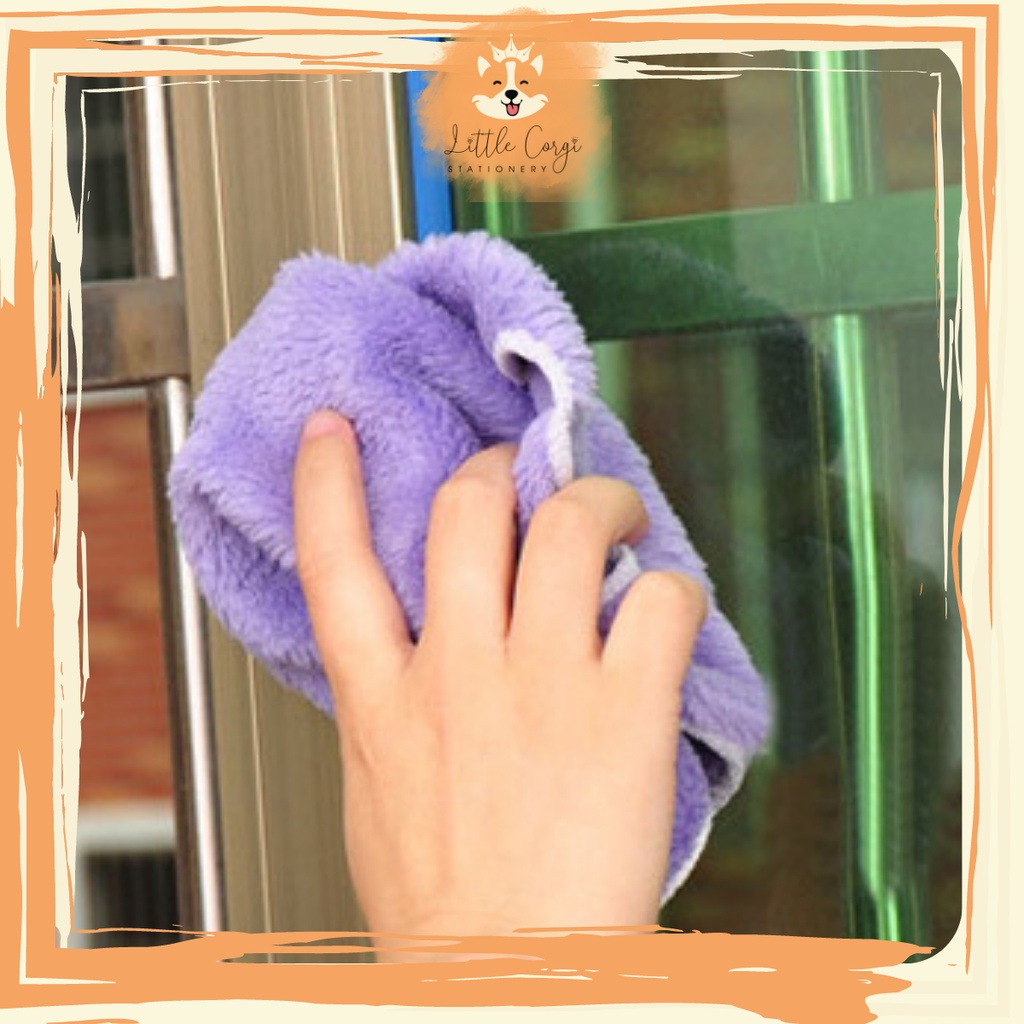 Khăn lau bàn bếp Microfiber, Khăn vệ sinh, Khăn nail 20x20 25x25 siêu mềm mịn, THẤM HÚT TỐT không bị ra bụi bông