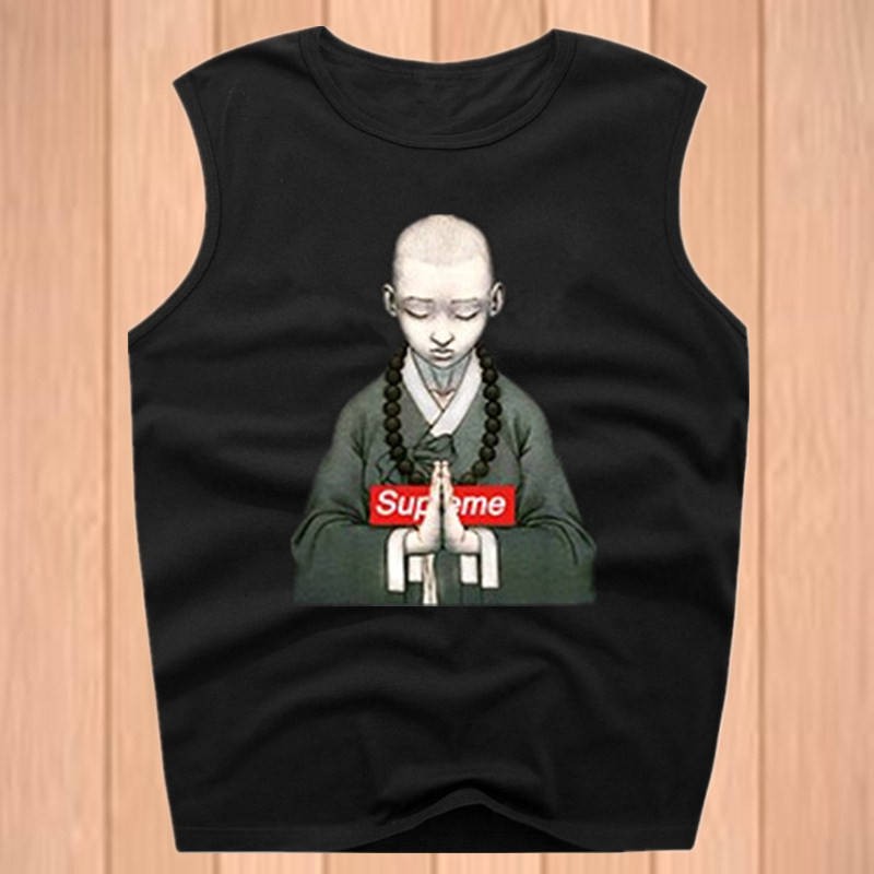 Áo Thun Sát Nách Cổ Tròn Chất Liệu Cotton Cho Nam | BigBuy360 - bigbuy360.vn