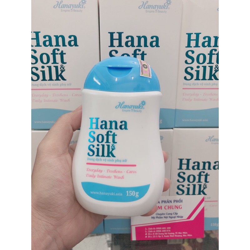 Đúng dịch vệ sinh phụ nữ Hana Soft Silk