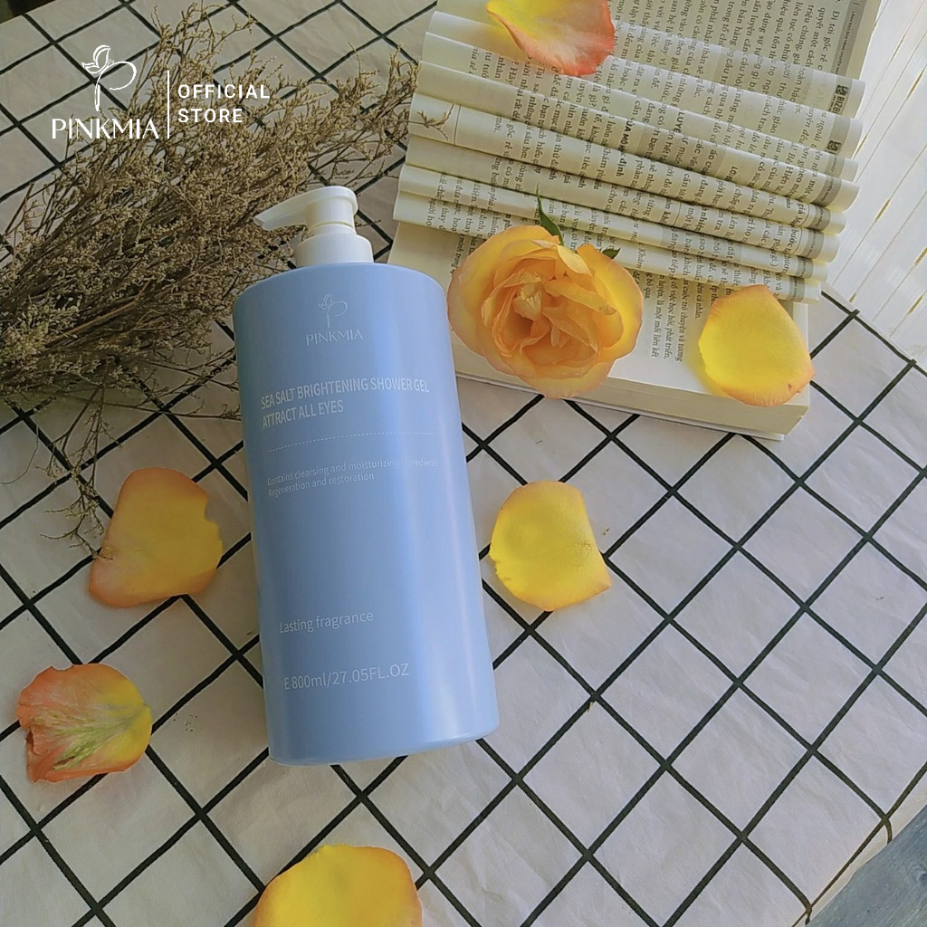 Sữa Tắm Nước Hoa Muối Biển Pinkmia - 800ml