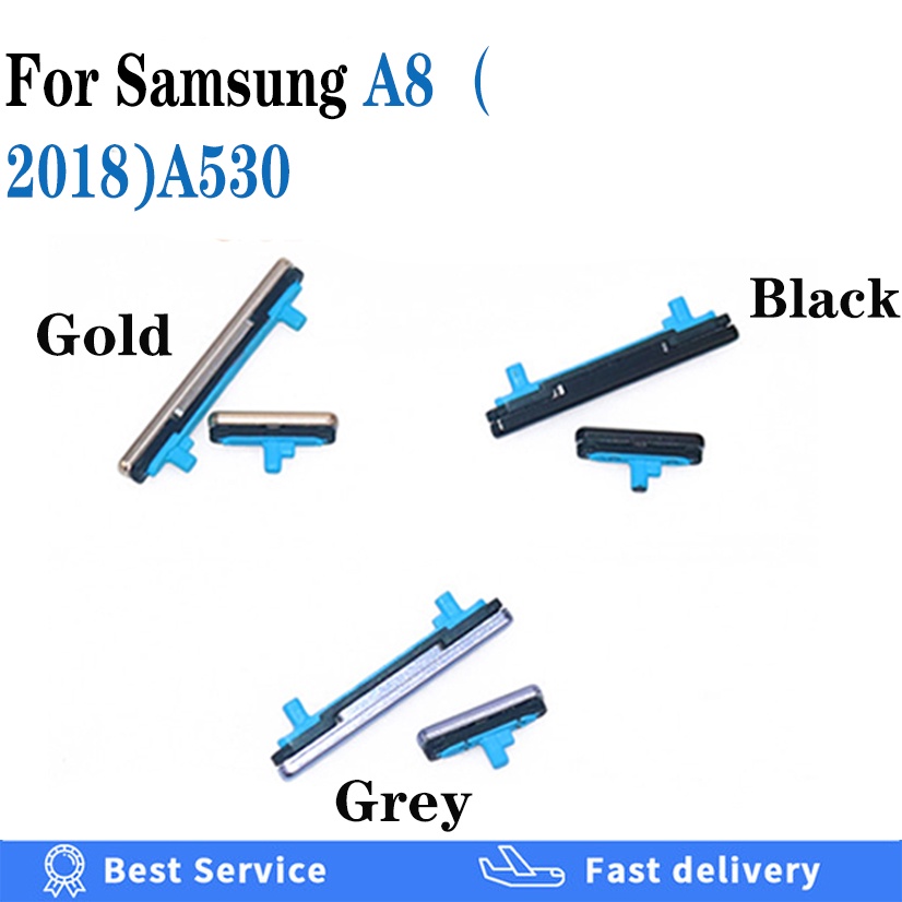Khung Nút Bấm Âm Lượng Thay Thế Cho Samsung Galaxy A8 Plus 2018 A530 A530F A530N A8 + A730 A730F A8Plus Mới