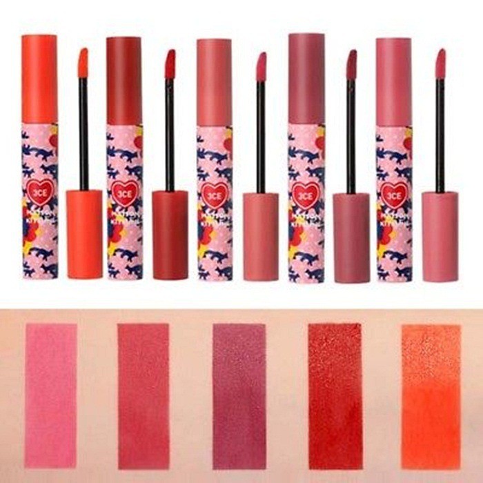 Son 3CE Maison Kitsune Velvet Lip Tint