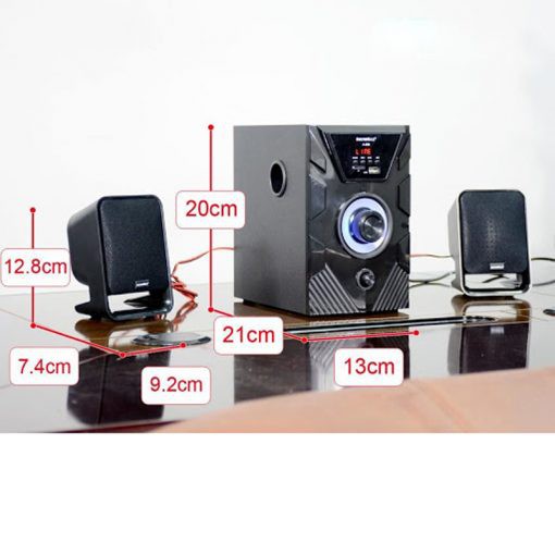 [Mã ELMS5 giảm 7% đơn 300K] Loa vi tính SoundMax A-826 – 2.1, Bluetooth