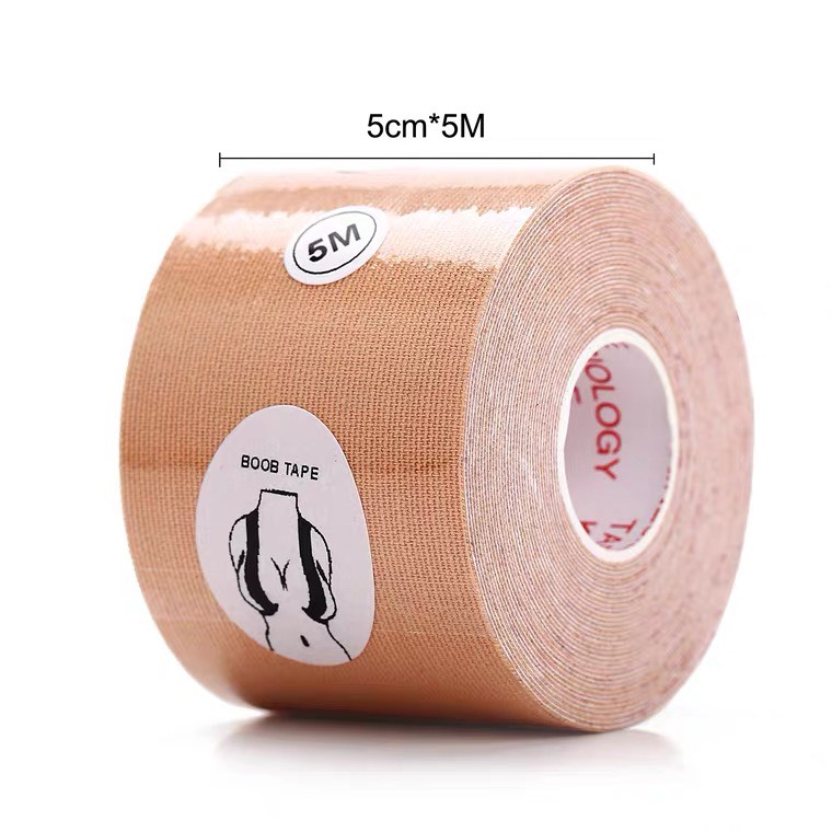 Cuộn băng keo dán ngực thay áo lót - Boob tape