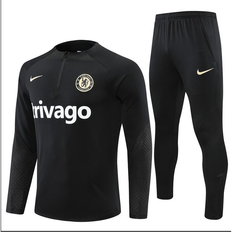 Quần Thể Thao Nam Có Khóa Kéo Nửa Thân A + + + + 2022 / 23 Chelsea