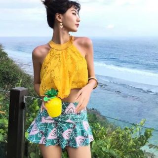 Bikini 2 mảnh bèo ren