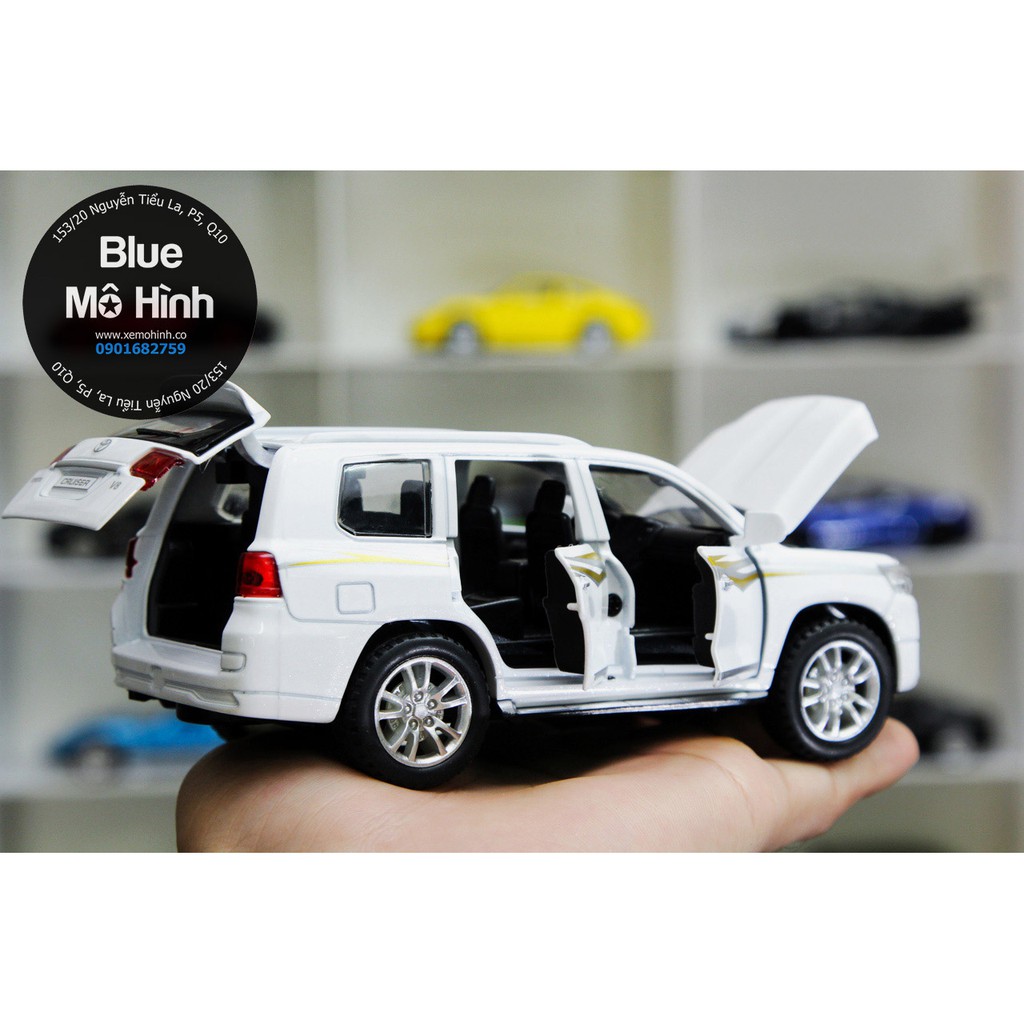 Blue mô hình | Xe mô hình Toyota Land Cruiser New mở hết cửa 1:32