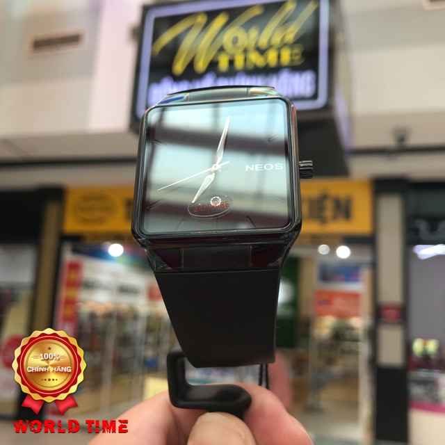 [ TRỢ GIÁ SHOPEE ] Đồng hồ Nam Neos mặt vuông