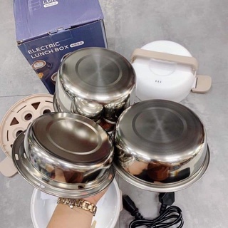 Cặp lồng ủ cơm cắm điện 3 tầng