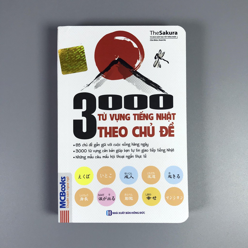 Sách - 3000 Từ Vựng Tiếng Nhật Theo Chủ Đề - MCBooks