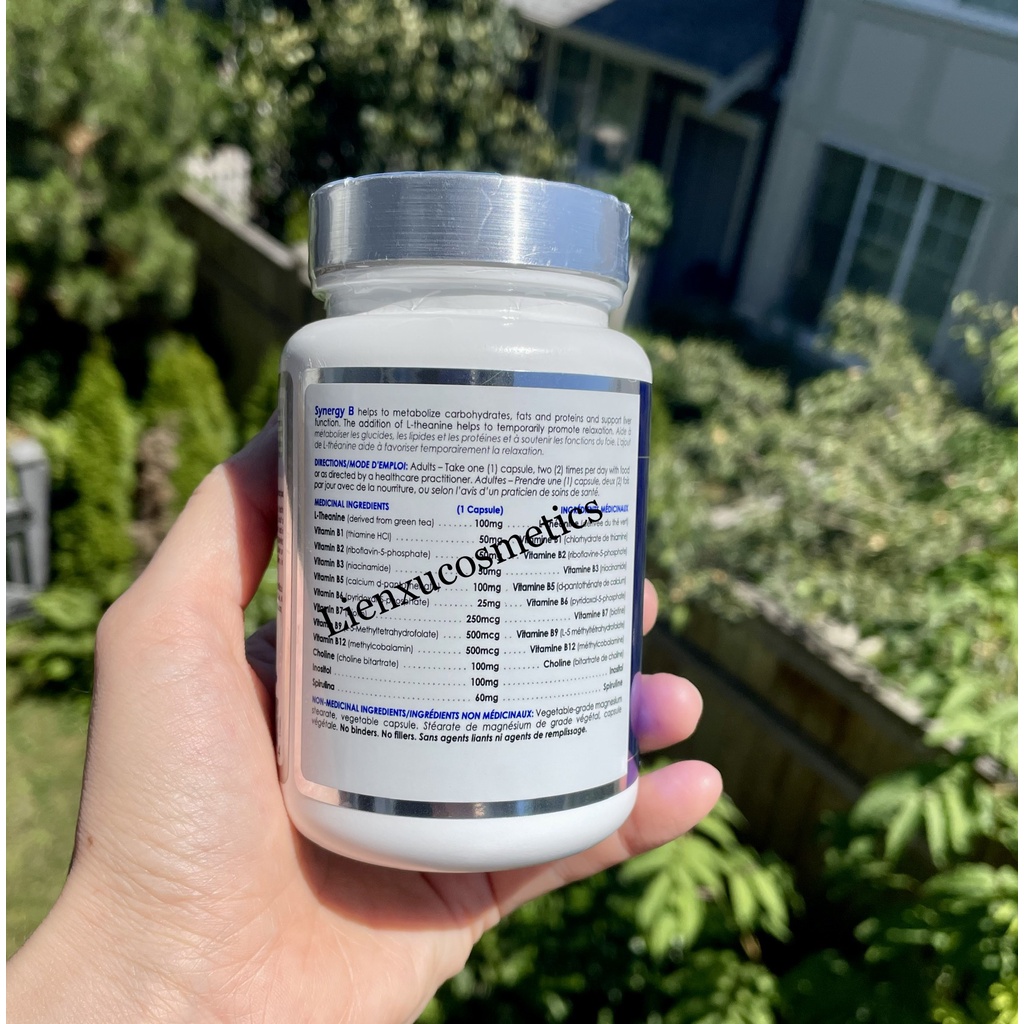 Vitamin B tổng hợp Canprev’s Synergy B 60 viên; hsd 2025