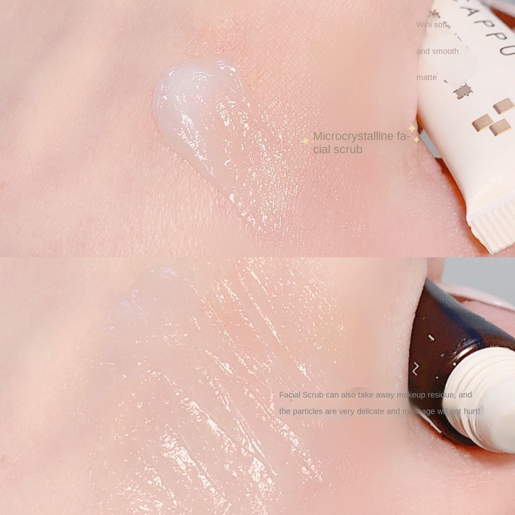 Set son dưỡng môi Cappuvini làm sáng bóng tẩy tế bào chết (có bán lẻ)