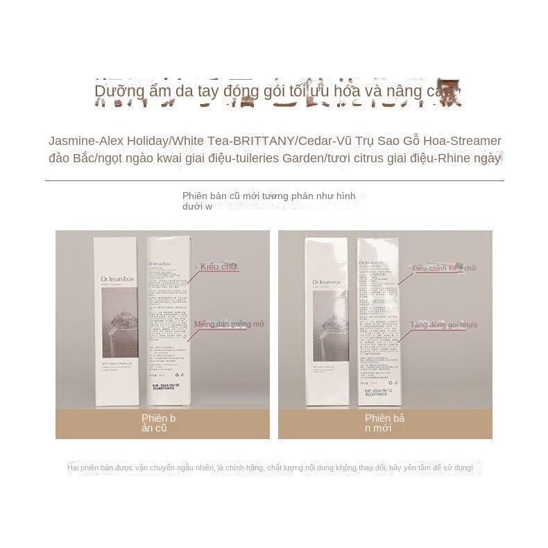 Kem Dưỡng Da Tay Dr.lrean Hương Thơm Tự Nhiên Dưỡng Ẩm Chống Khô Da