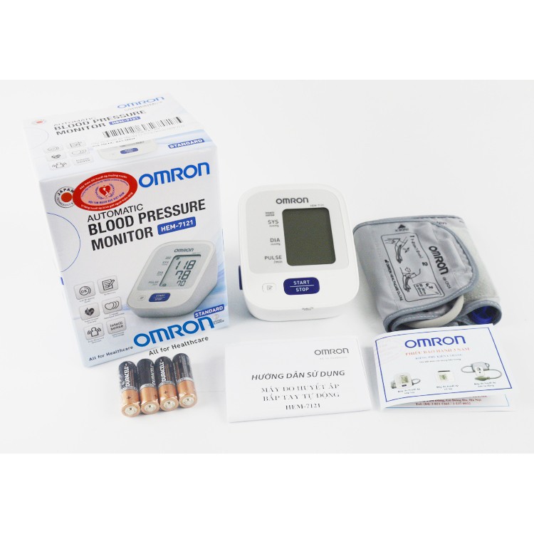 Máy đo huyết áp bắp tay Omron 7121