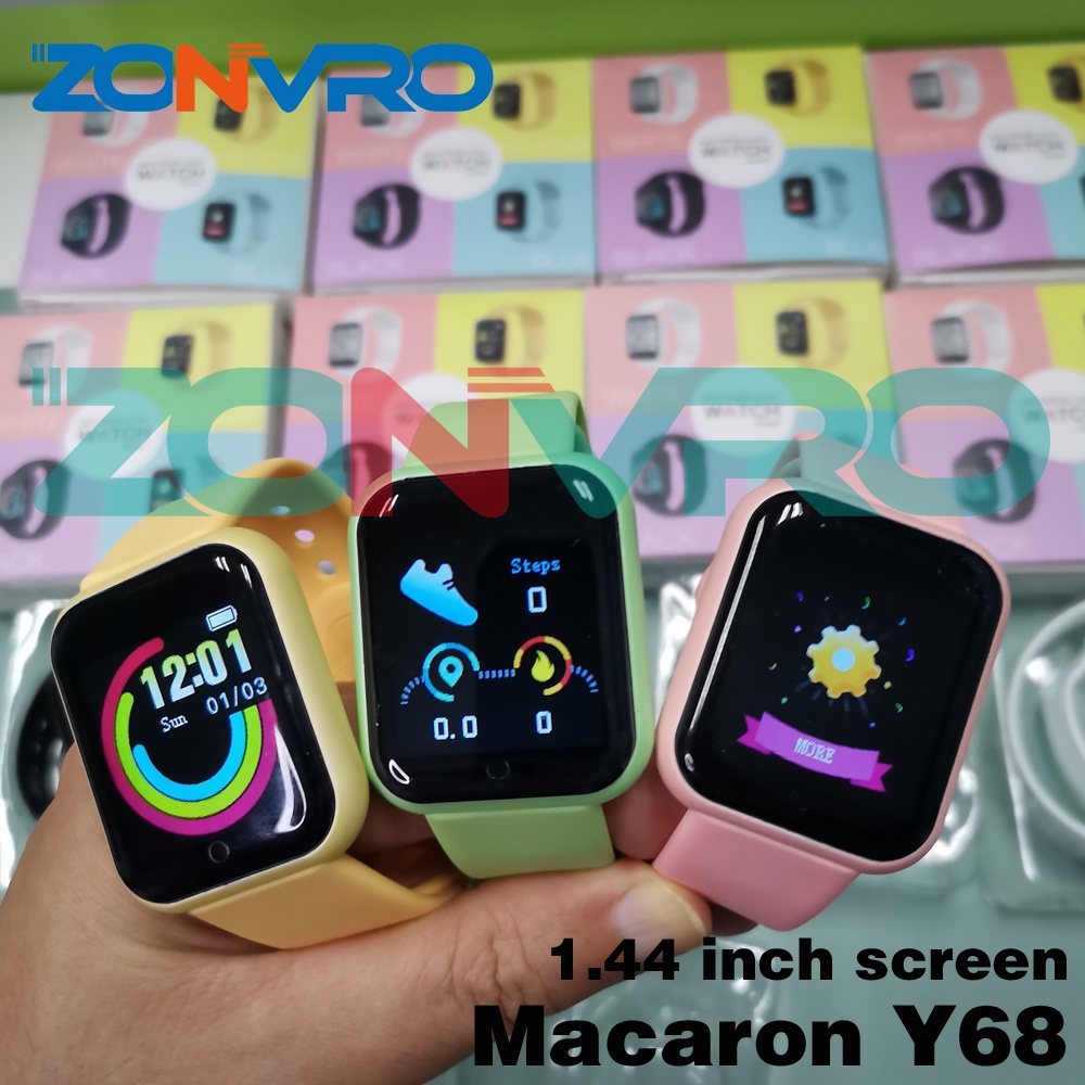 Đồng Hồ Thông Minh D20s Y68 D20 / Y68 Theo Dõi Sức Khỏe Kèm Phụ Kiện