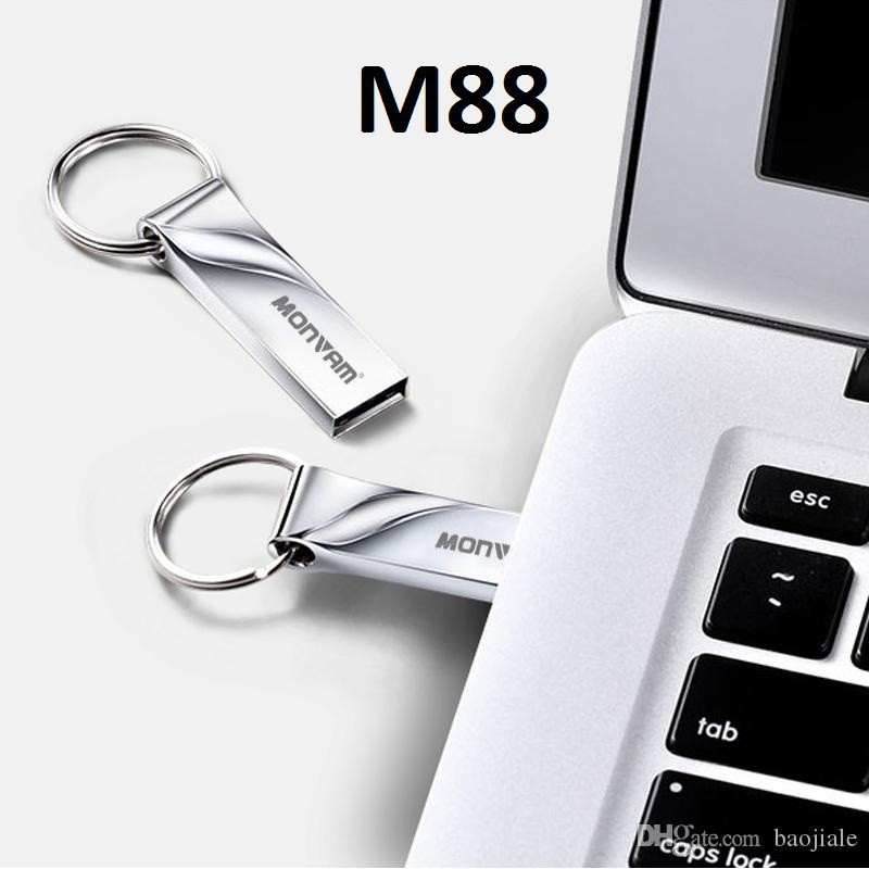 Freeship - Usb móc khóa 32GB - 16GB - 8GB MONVAM M88 2.0