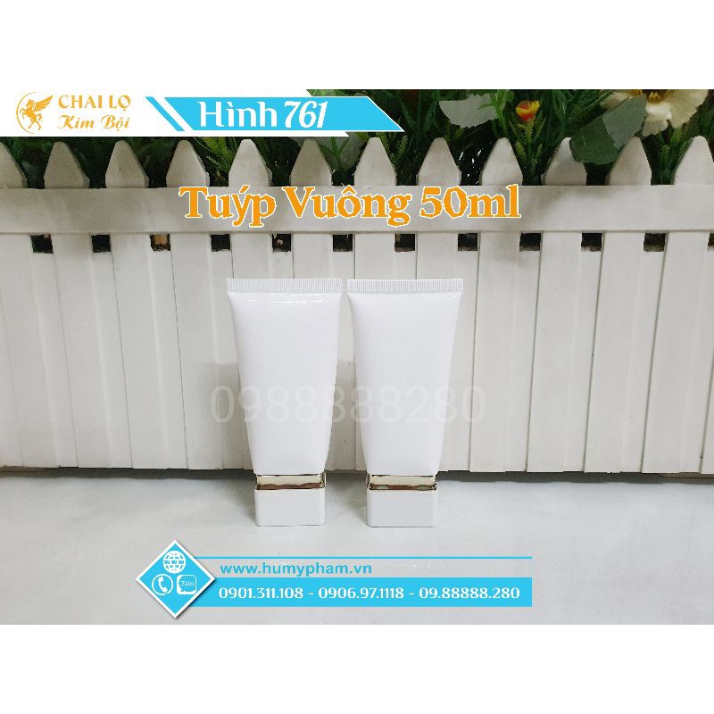 Tuýp Vuông Chiết Kem Chống Nắng 50ml