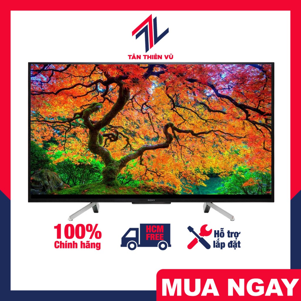 [MIỄN PHÍ VẬN CHUYỂN LẮP ĐẶT] - 50W660G - Smart TV LED Full HD Sony 50 inch 50W660G