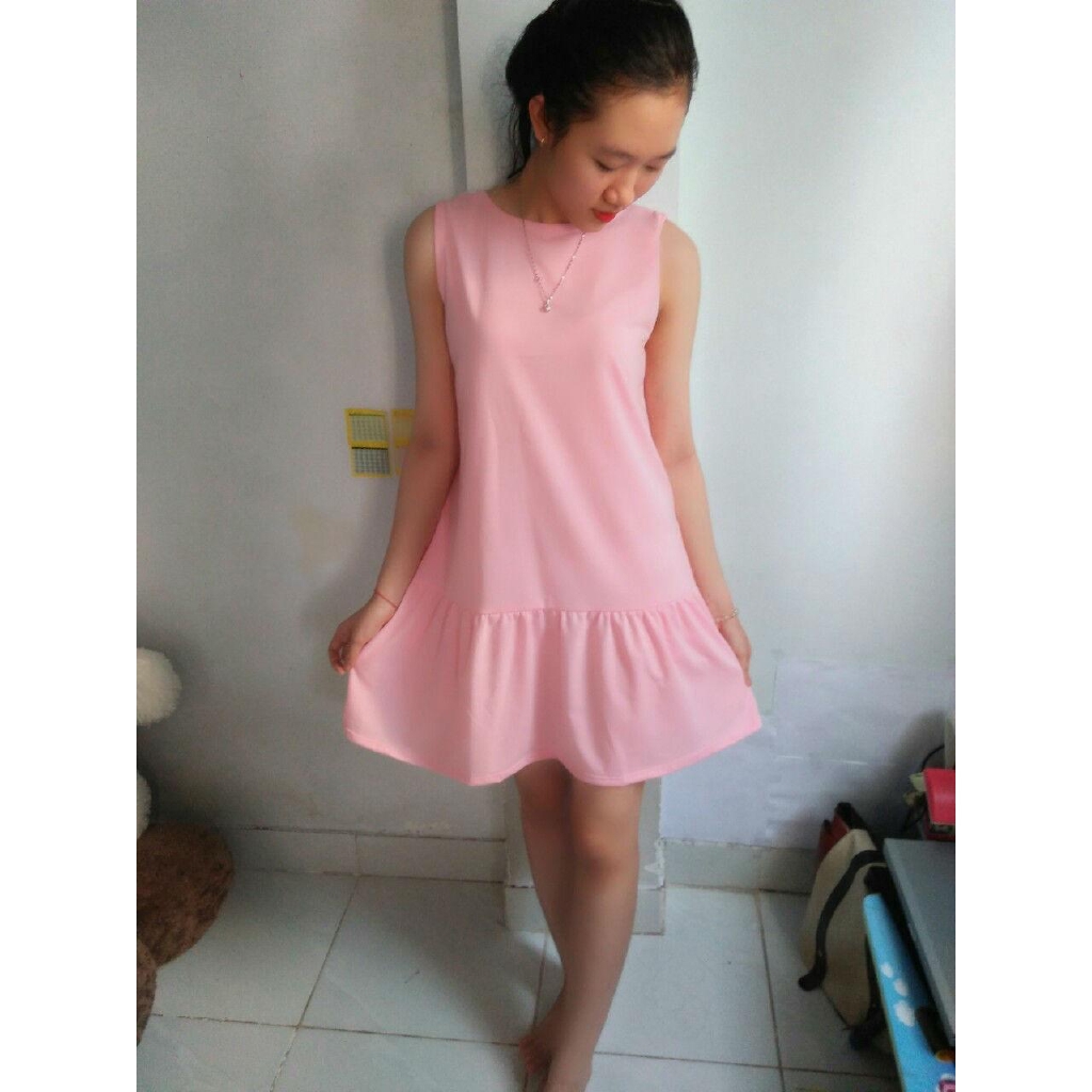 Đầm suông JK hot nhất hè 2018