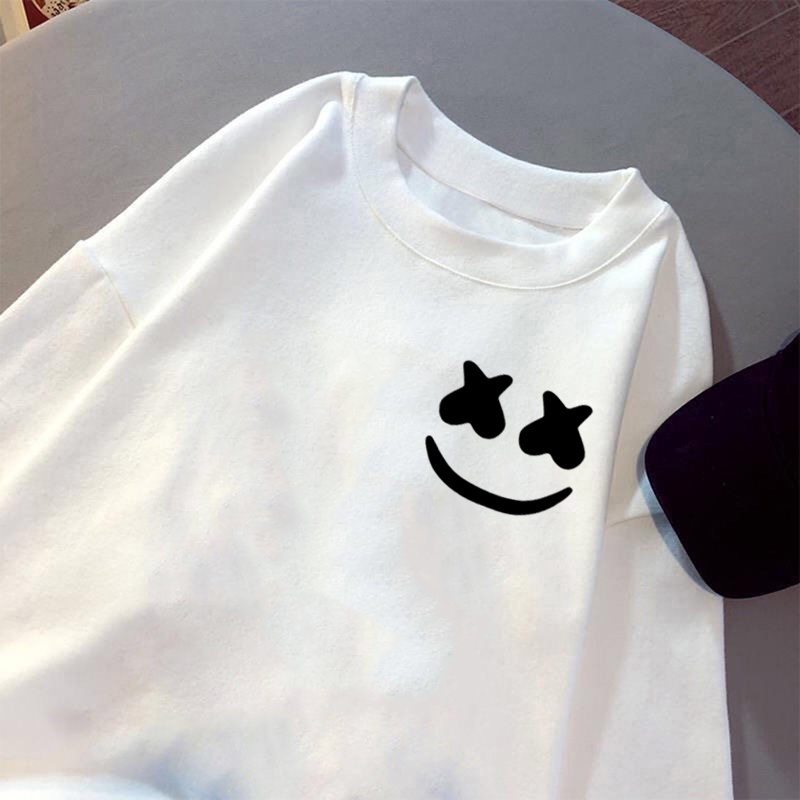 NRVP Áo thun tay ngắn cổ tròn thời trang mùa hè phong cách Hàn Quốc cho nữ 2022