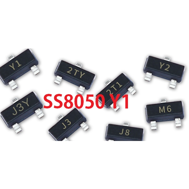 30 IC NPN Transistor 8050 SS8050 40V 1.5A SOT-23 chính hãng CJ - tương đương S8050
