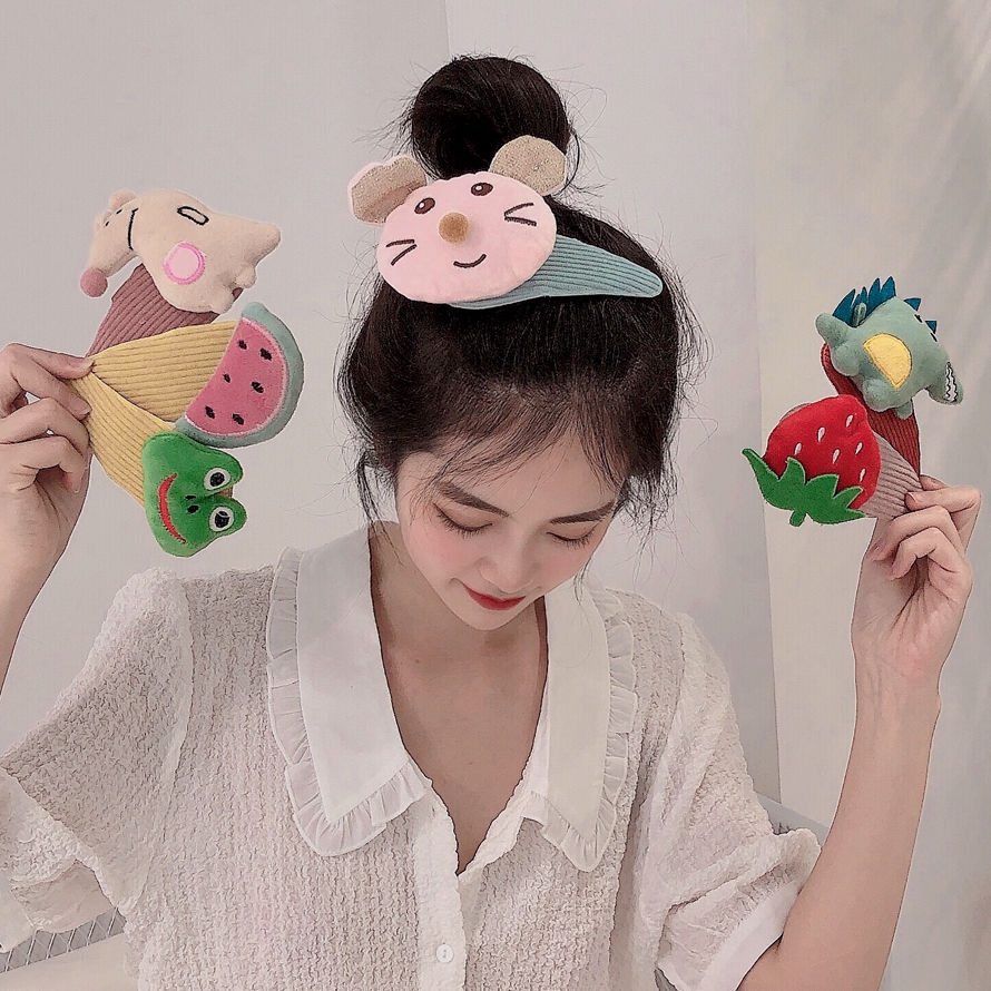 Kẹp Tóc Hình Khủng Long Dễ Thương Cho Nữ