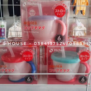 Cốc tập uống Richell 3 giai đoạn