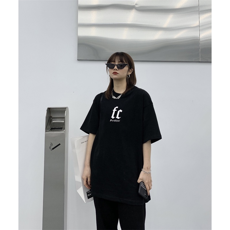 Áo thun SUXI tay ngắn dáng rộng phong cách Hàn Quốc thời trang mùa hè cho nữ