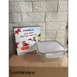 Hộp tt luminarc pure vuông 1.22l