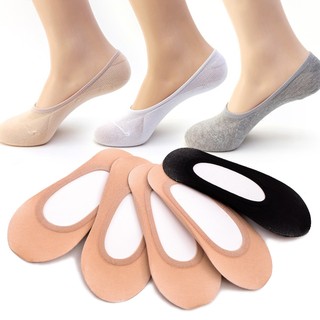 Combo 5 đôi tất hài cotton thoáng mát, chống trượt