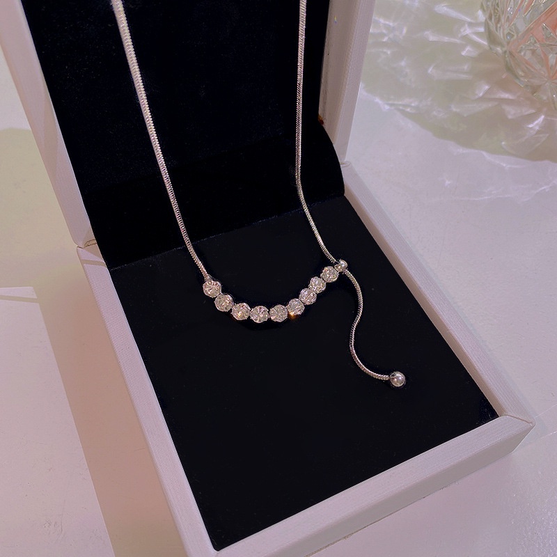 Dây Chuyền Đính Đá Zircon Cao Cấp Sang Trọng Thời Trang 2022