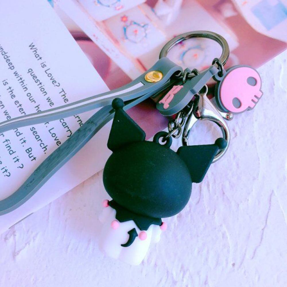 LILYES Móc Khóa Hình Kuromi Ếch My Melody Cinnamoroll Dễ Thương