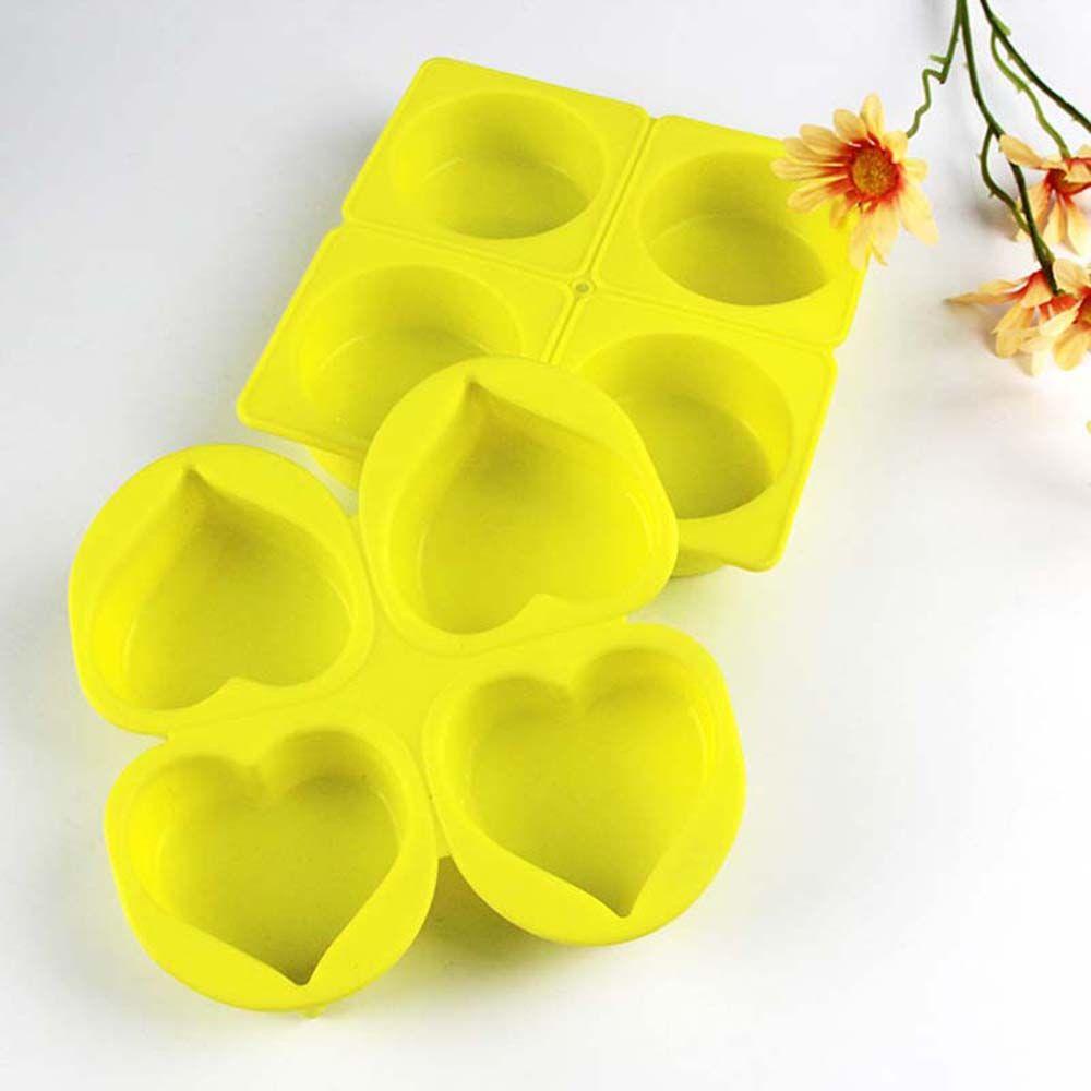 Khuôn Silicone Tạo Hình Bàn Chân Em Bé 3D DIY 4 Ngăn Đa Năng