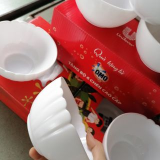 Bộ 6 chén sứ hàng km Omo