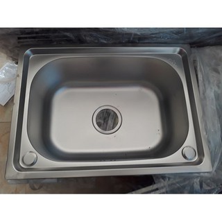 Chậu Rửa Bát Một Hố Inox 🍅CAM KẾT CHÍNH HÃNG 🍅Chậu Rửa Bát Một Hố Gía Rẻ