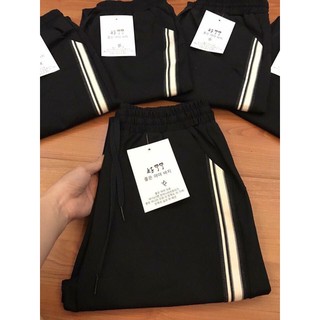 hot Quần jogger sọc cao cấp