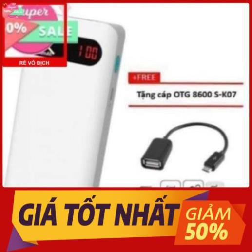 Pin Sạc Dự Phòng Romoss Sense 4P - 10400mAh Chính Hãng -
Tặng #FREE cáp OTG 8600 S-K07