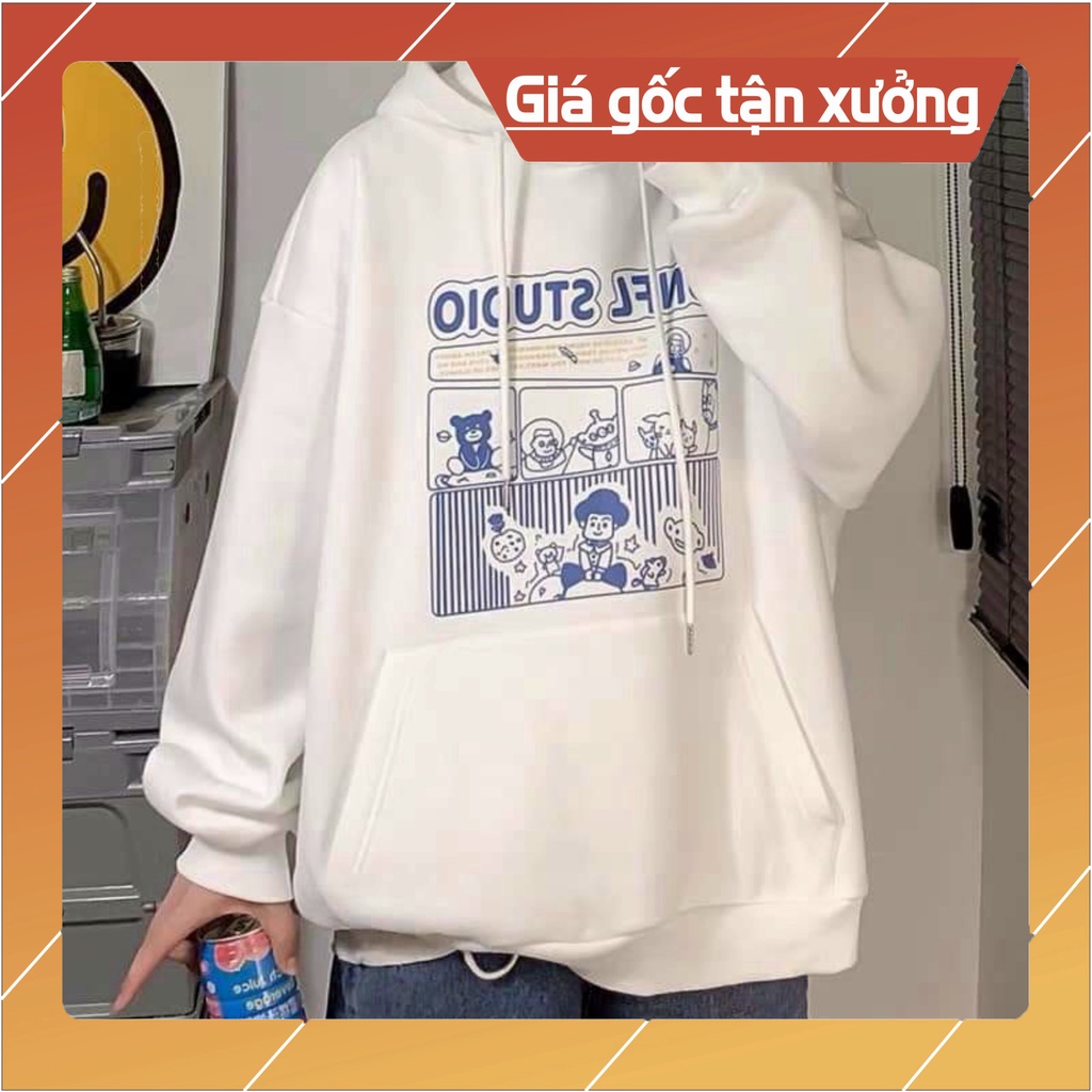 Áo Khoác nỉ HOODIE  UNISEX Nam Nữ Chất Vải Dày Dặn Ấm Áp