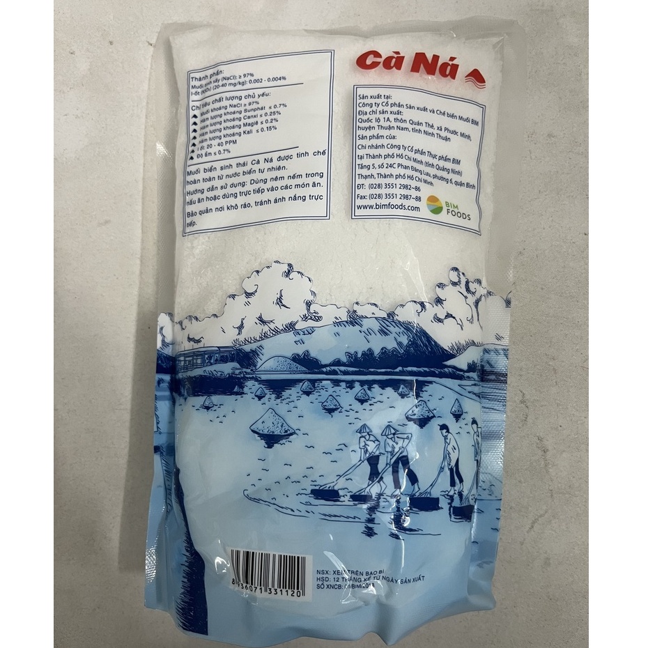 Muối có i - ốt Cà Ná 1kg