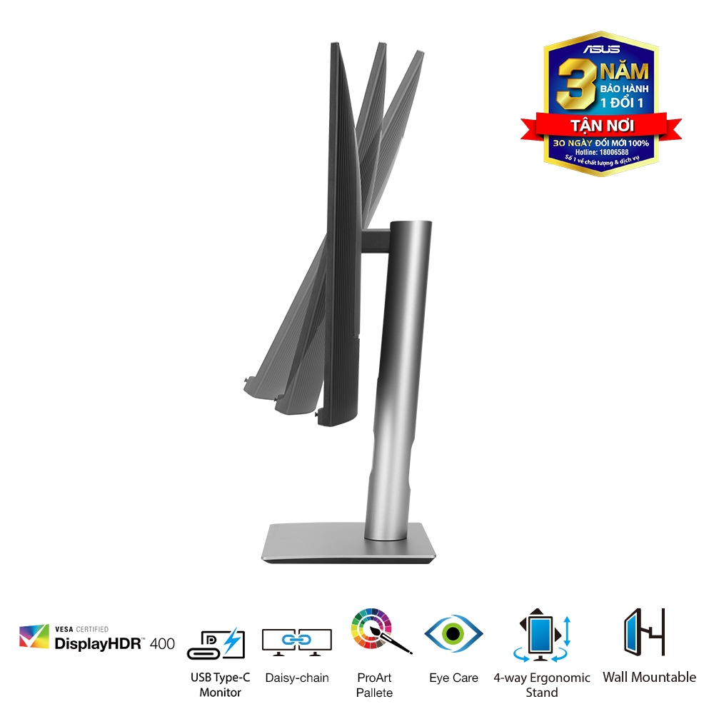 Màn Hình Chuyên Đồ Họa ASUS ProArt PA279CRV 27" 4K, IPS, USB-C PD 96W, 99% DCI-P3, 99% Adobe RGB