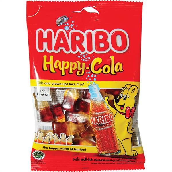 Kẹo Dẻo Haribo Happy Cola Gói 80G, 160G và 200G