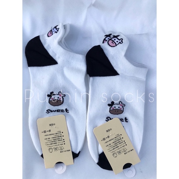 PUSHIN SOCK VỚ BÒ SỮA