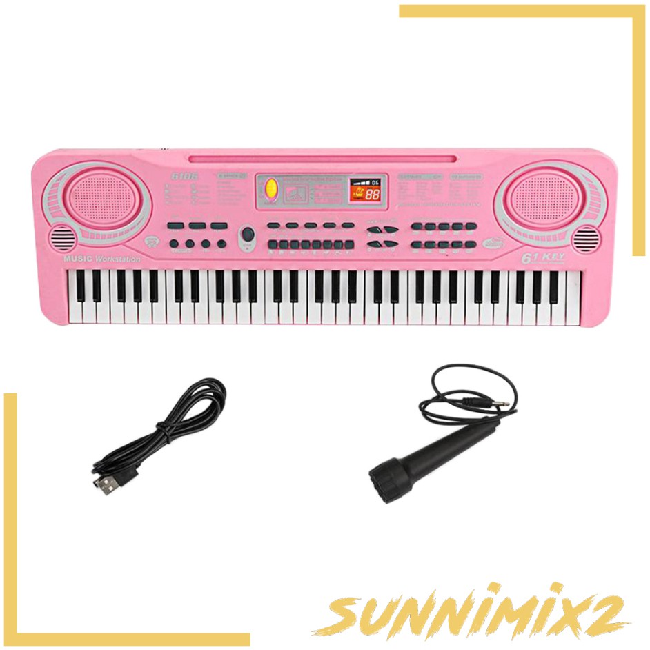 Đàn Piano Điện Tử 61 Phím Sunnix2 Cho Người Mới Bắt Đầu