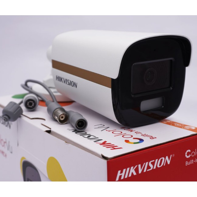 [Mã ELHAMS5 giảm 6% đơn 300K] [ĐÈN TRỢ SÁNG BAN ĐÊM 40M] CAMERA HIKVISION HD-TVI 2 MP DS-2CE12DF3T-F(S)