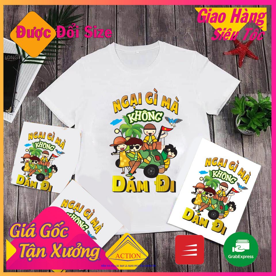[GIÁ SỈ] Áo Thun Team Sologan – [THE ACTION] - Inbox chọn mẫu ( Quà Tặng)