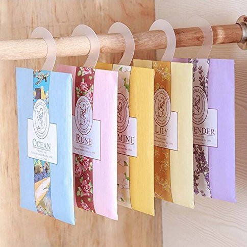 🌼 Combo 10 Túi thơm treo tủ nhiều mùi.